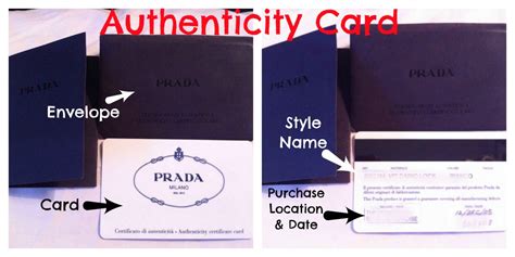 how to know if a prada bag is real|prada authenticity certificate card.